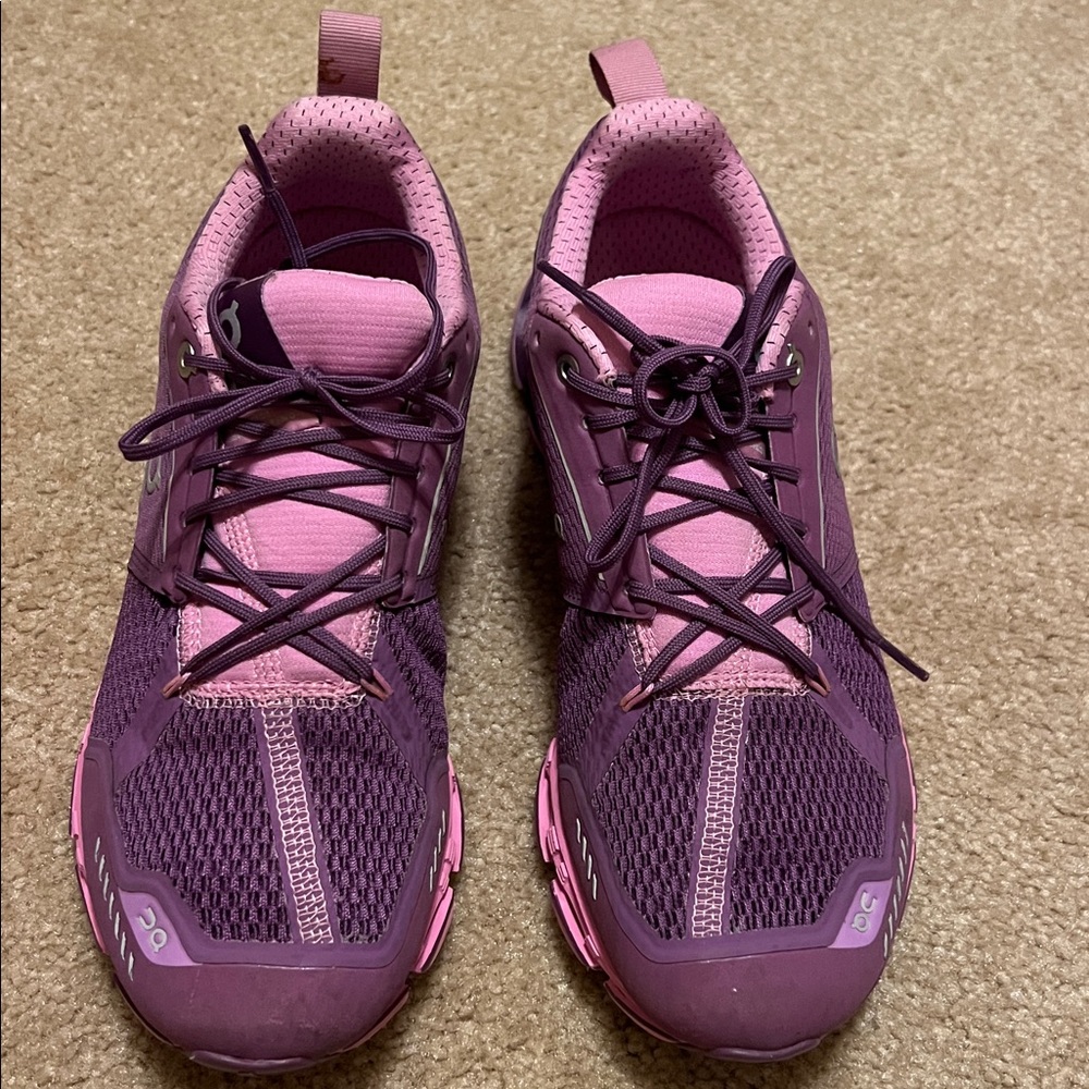 On cloud 8.5 Women's Athletic Shoes in Purple and Pink - Picture 2 of 12